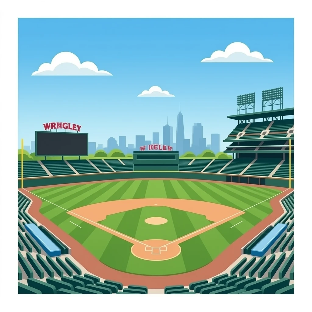 Wrigley field emoji