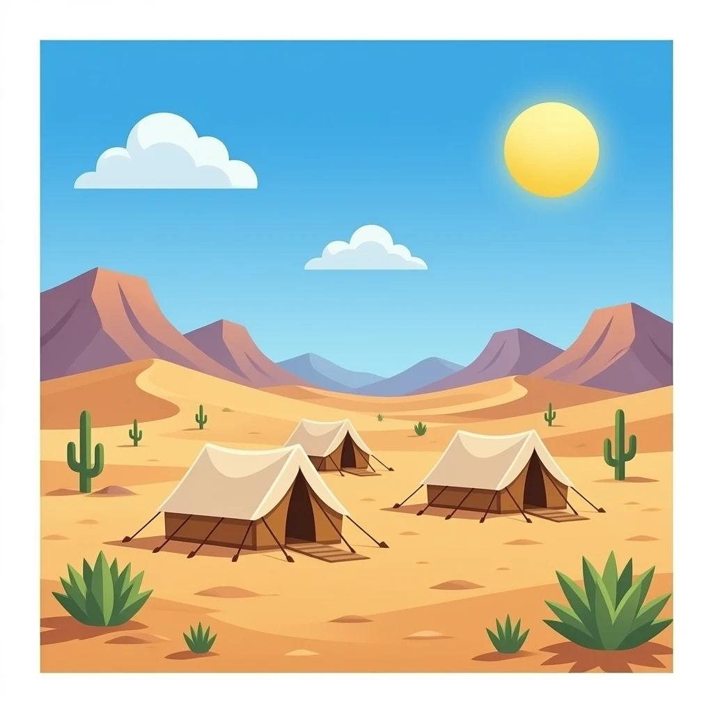 Desert Caravan emoji