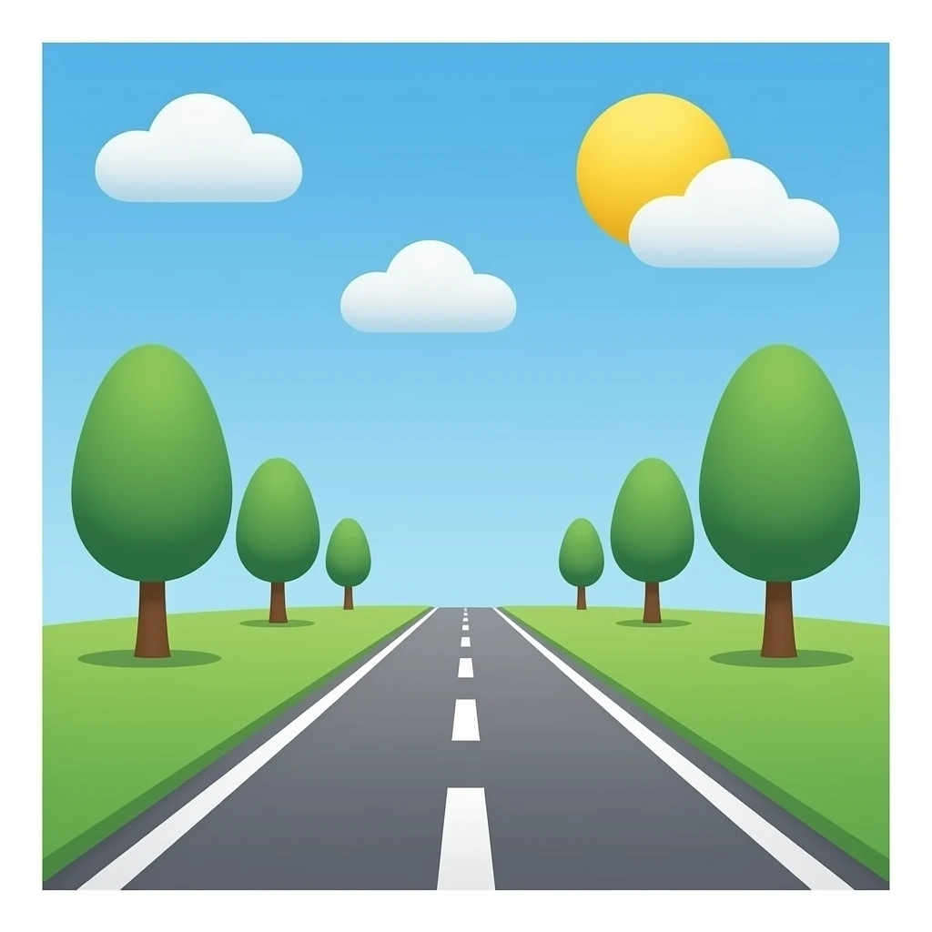 road pavement emoji