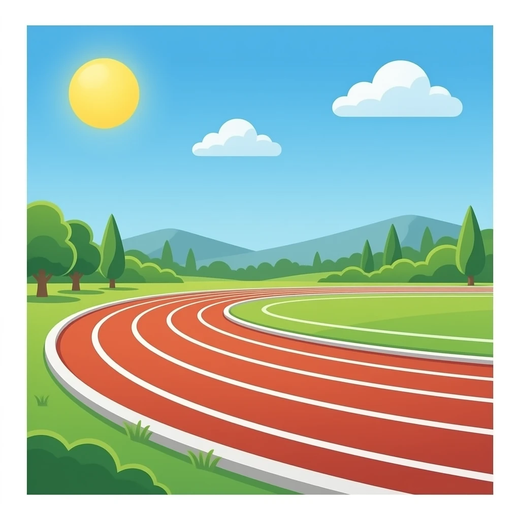 Race track emoji