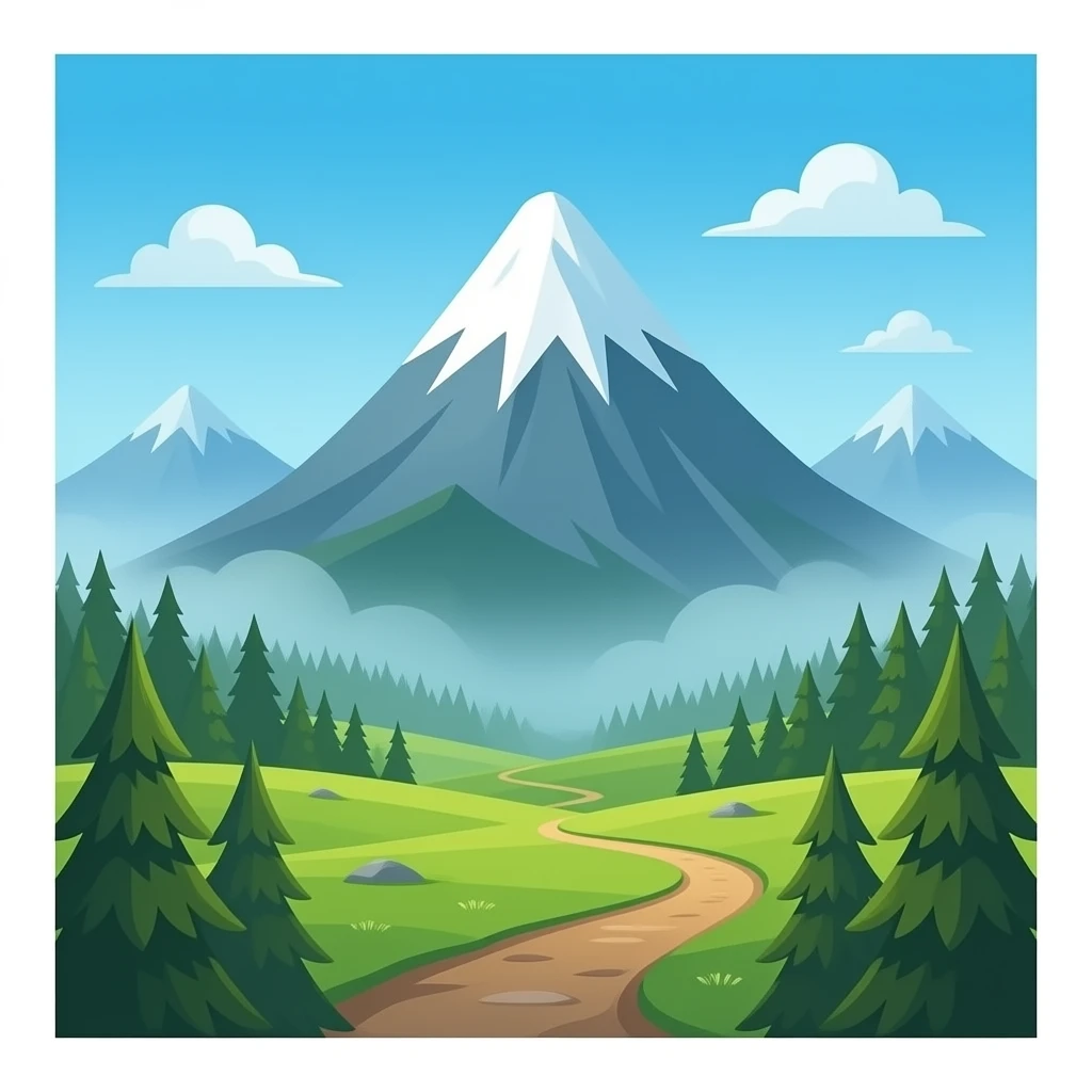 magic spell mountain emoji