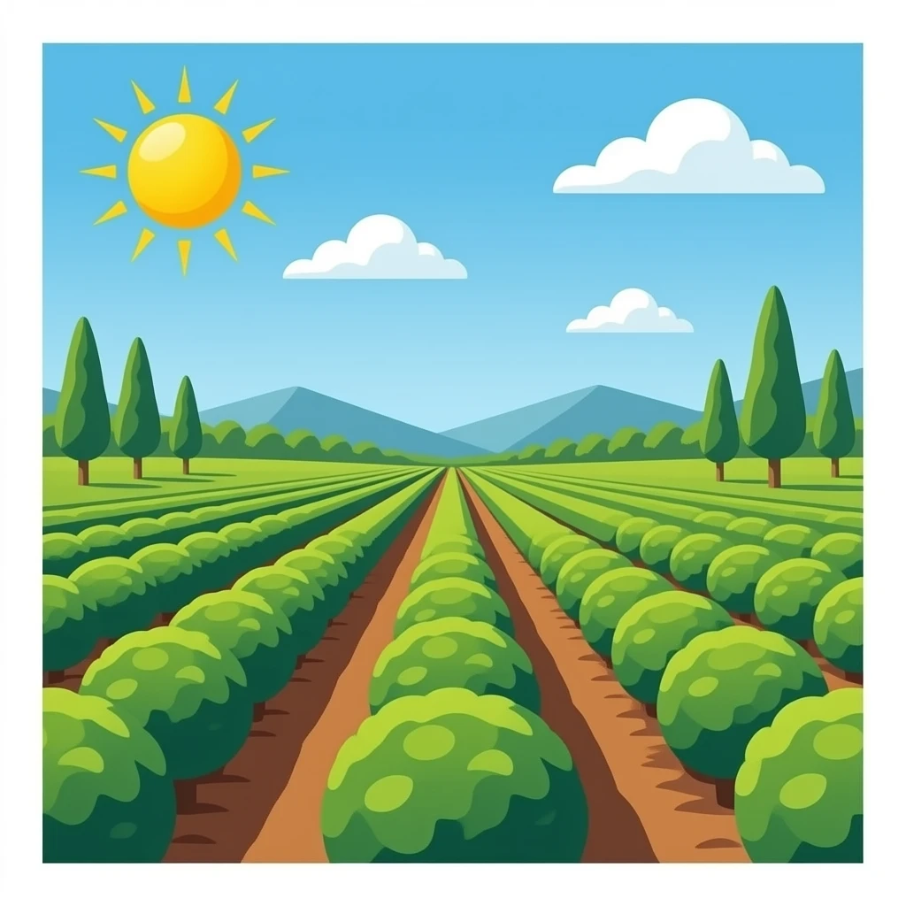 plantation rows emoji
