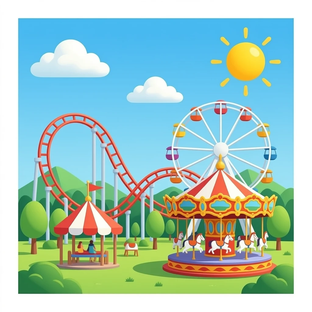 🎢🎠🎡 emoji