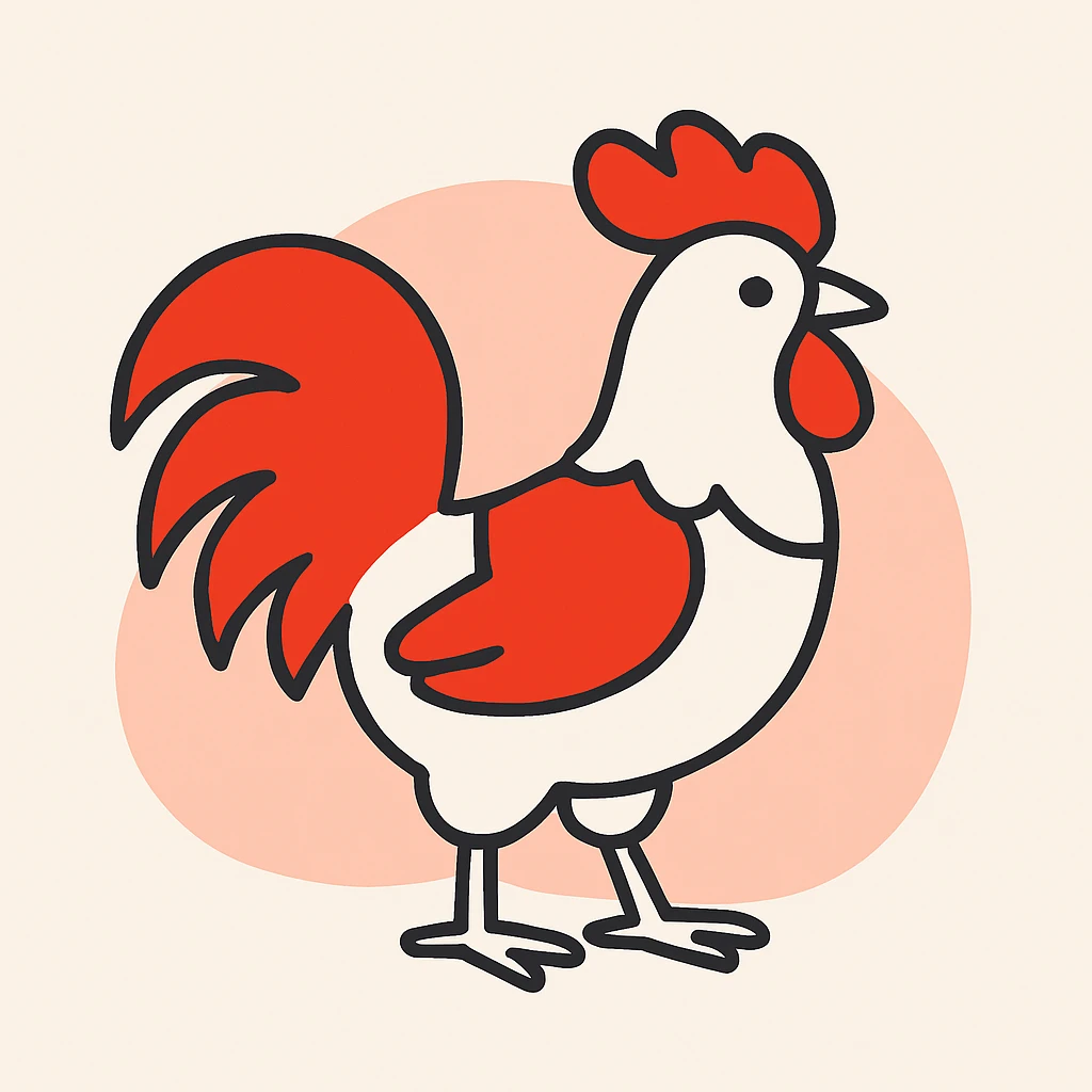 Rooster emoji