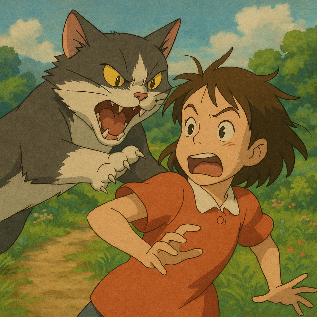 cat attack emoji