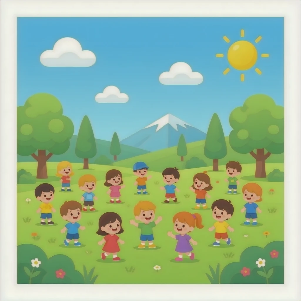 مكان ممتلأ بالاطفال صغار emoji