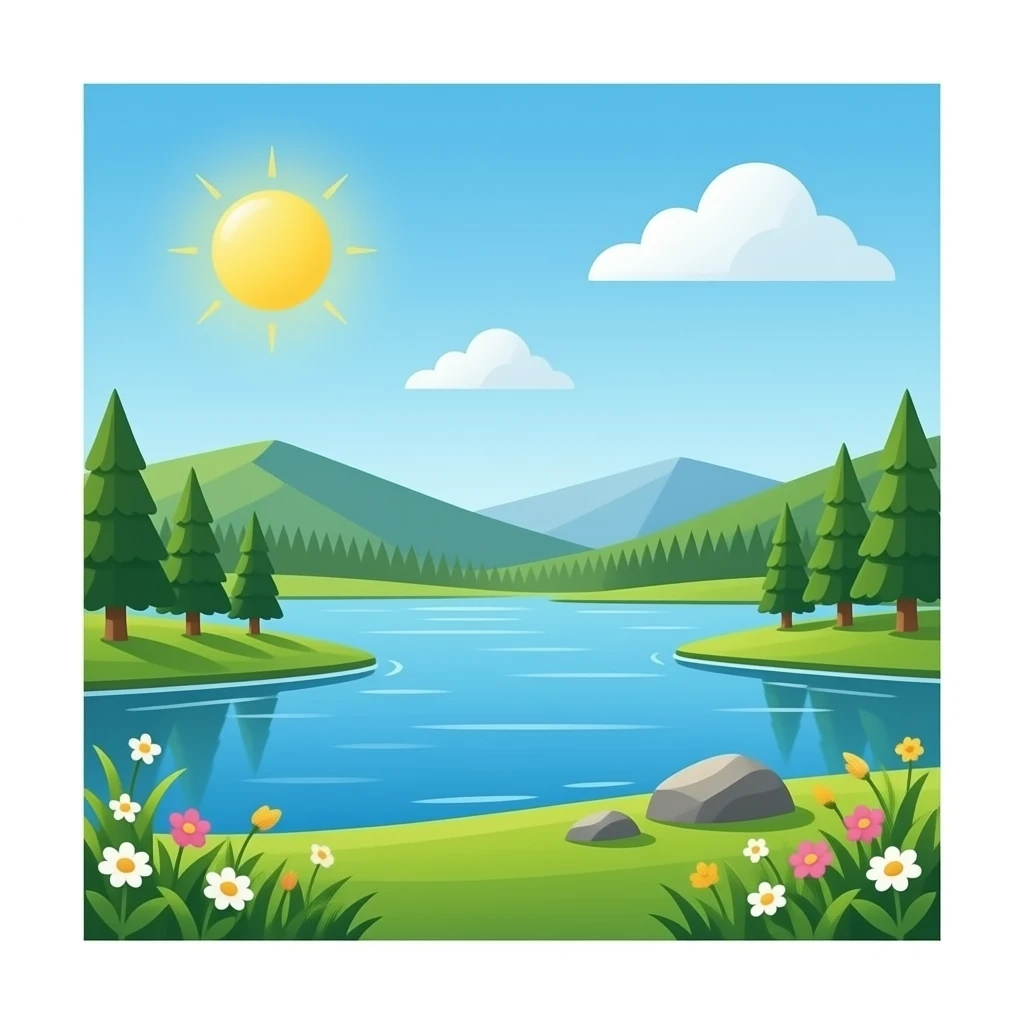 Lake emoji