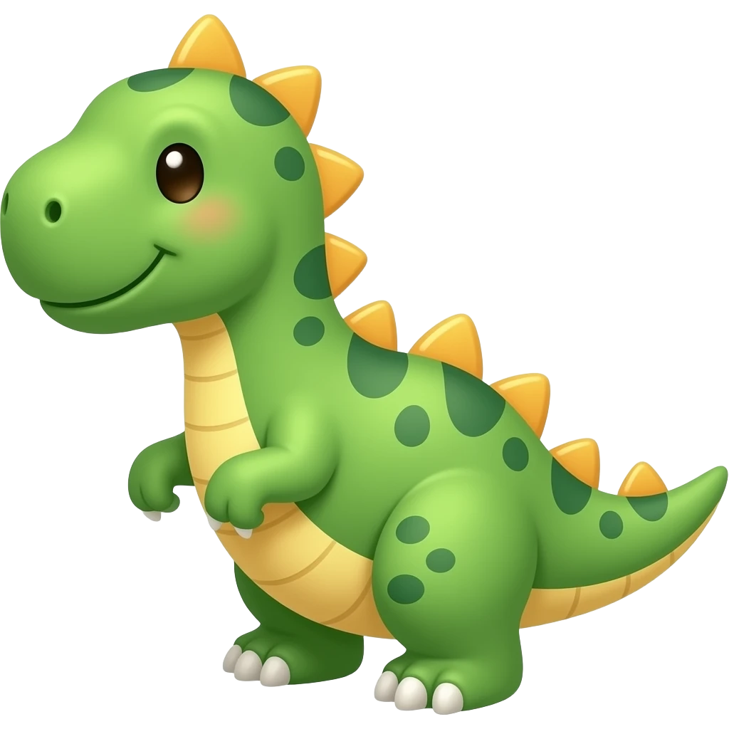 Dinosaur cute emoji