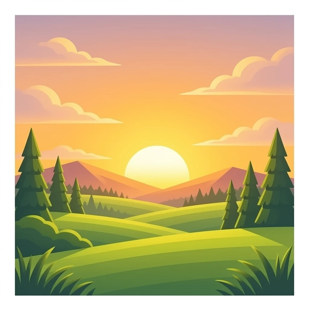 sunrise emoji