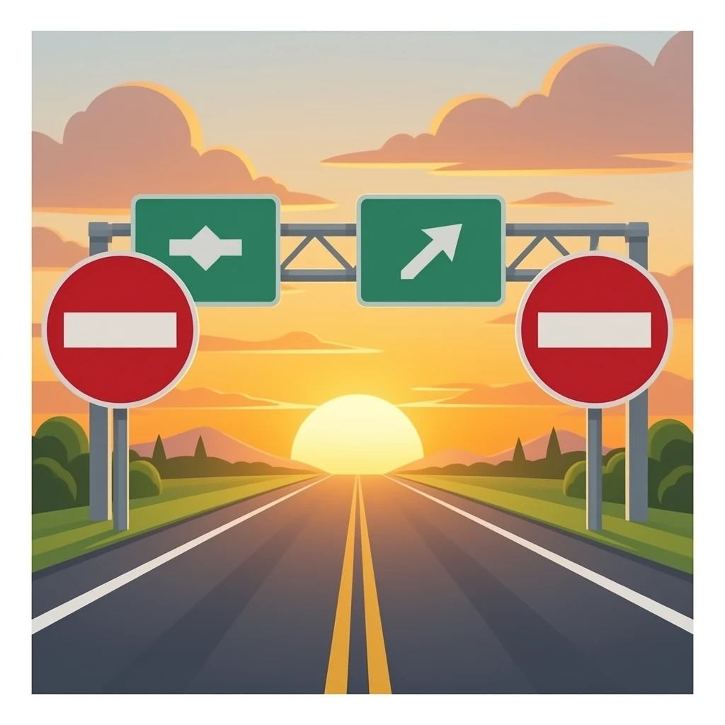 route closed emoji