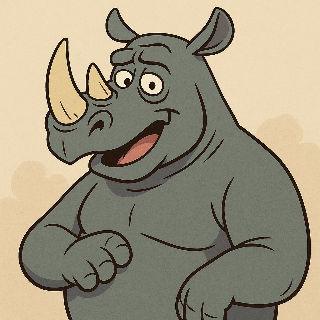 Rhinoceros emoji