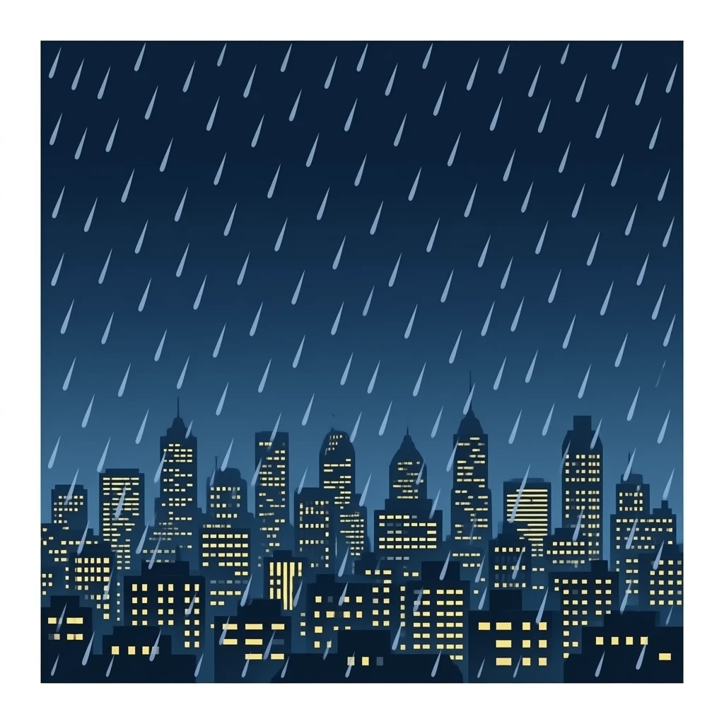 rain emoji