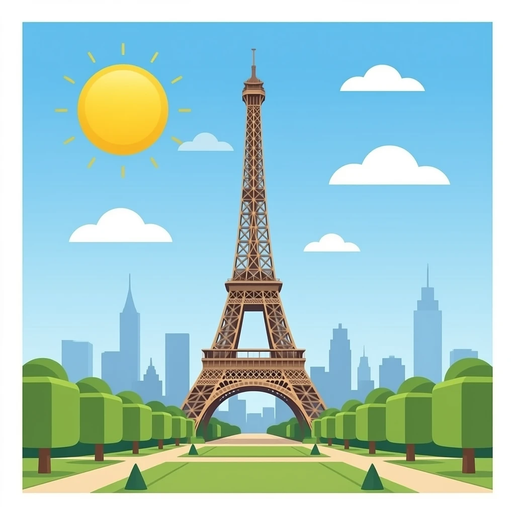 Tour Eiffel emoji