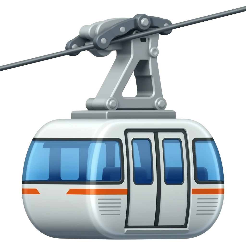 Cable car emoji