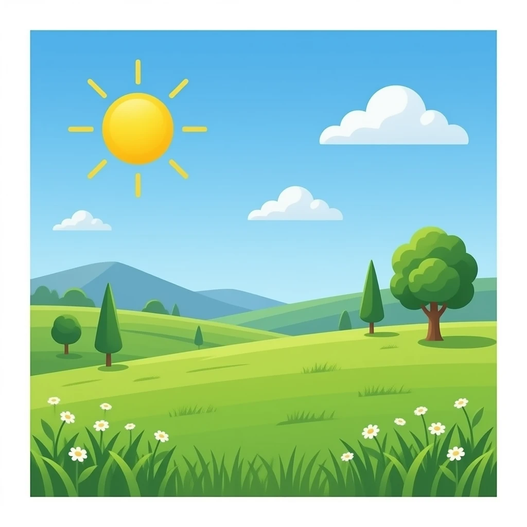 Dia com sol emoji