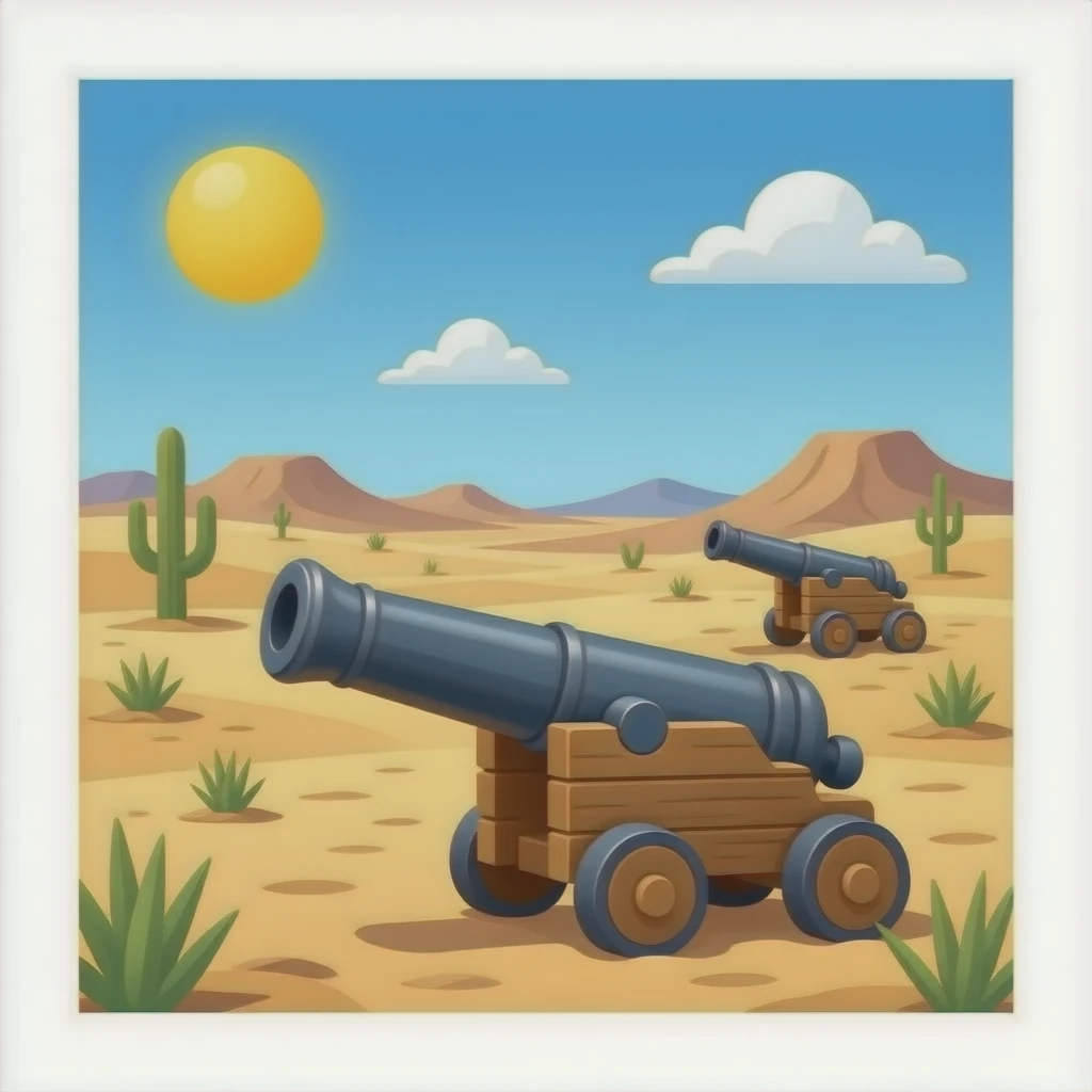 Canams in deserr emoji