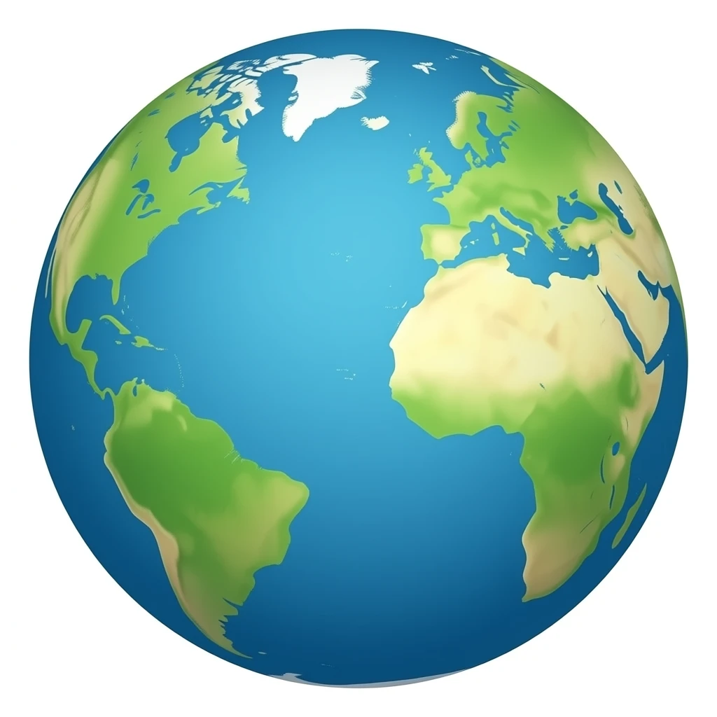 Earth emoji