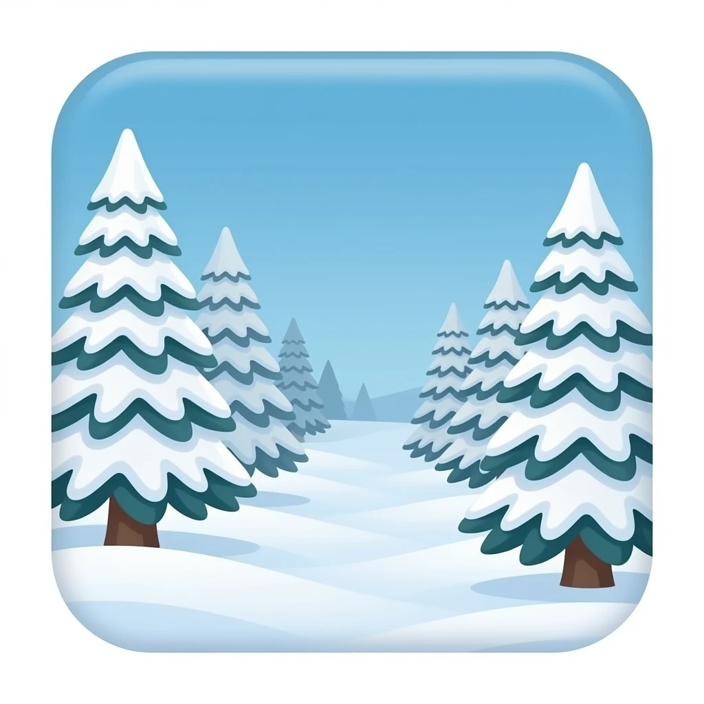 Snow ground tile emoji
