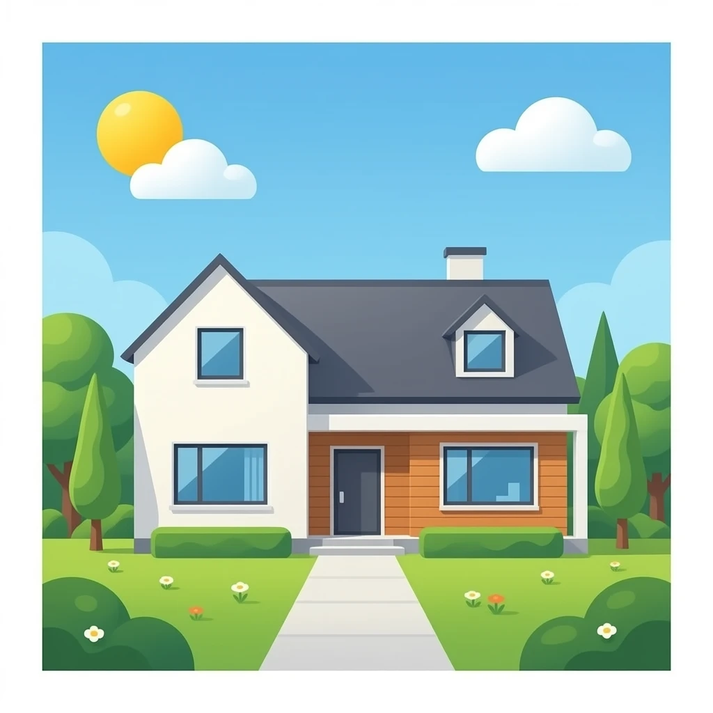 Modern House emoji
