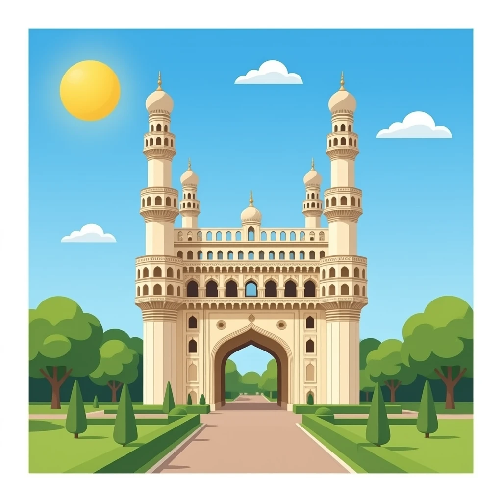 Charminar Hyderabad emoji