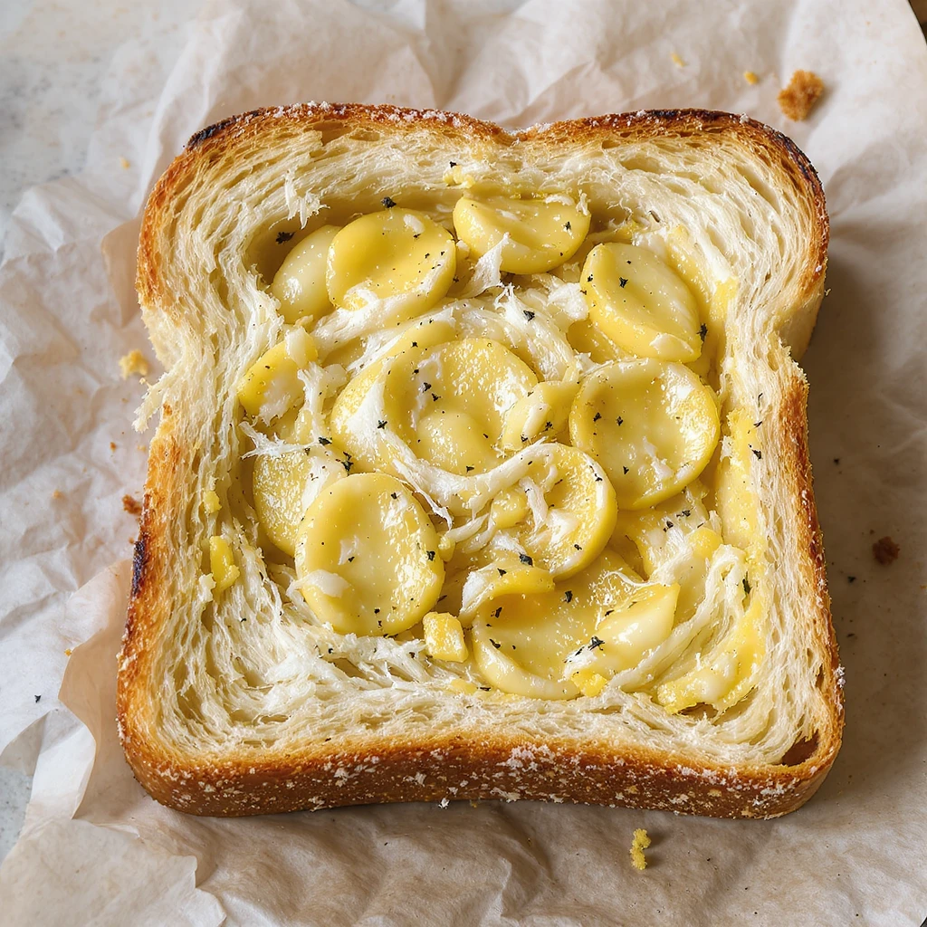 a perfect garlic bread emoji