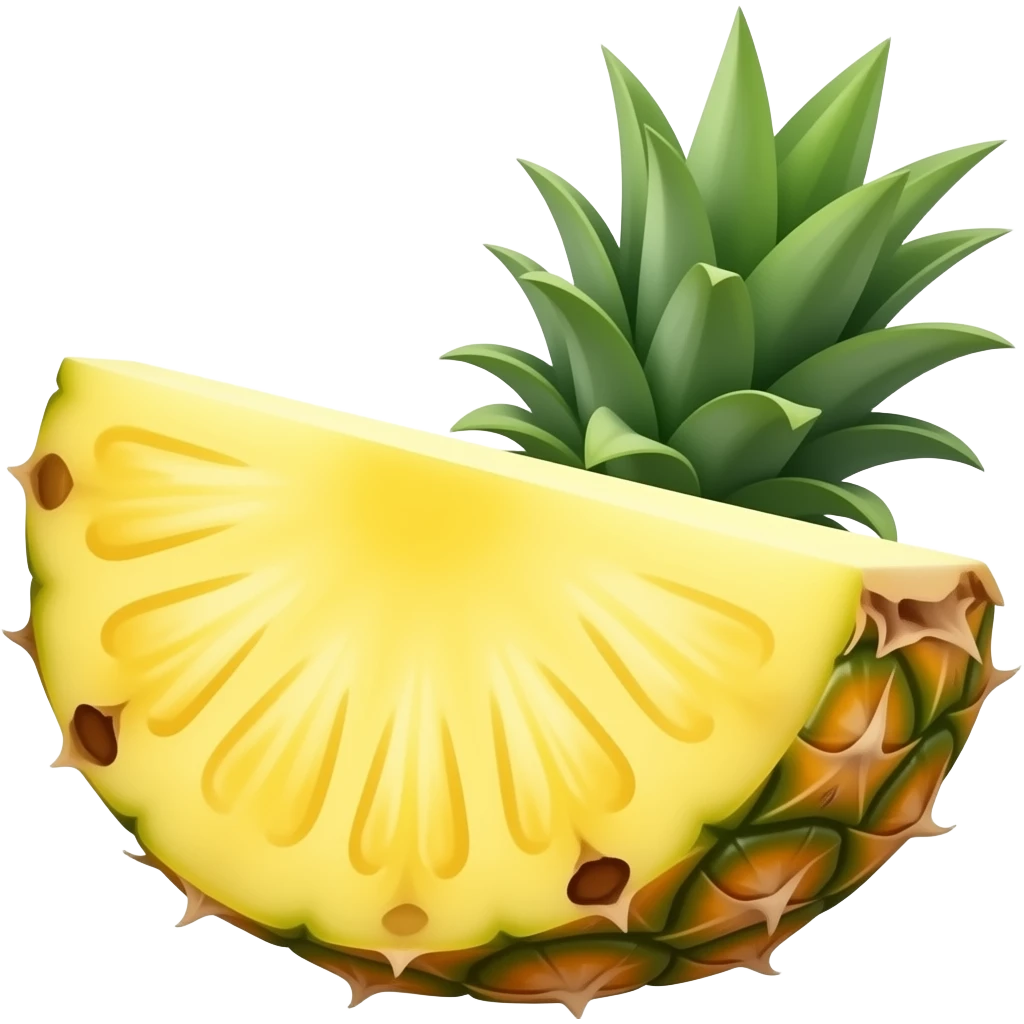 cut Pineapple emoji