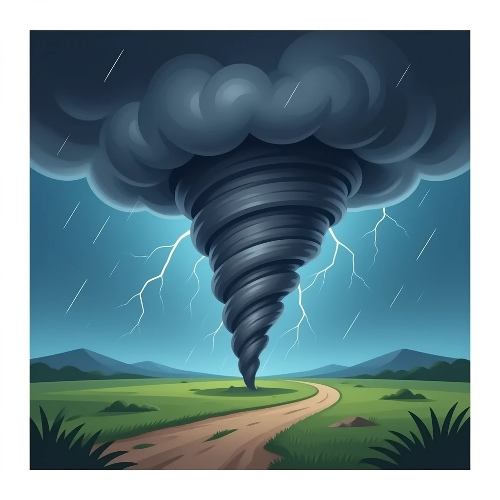 Tornado emoji