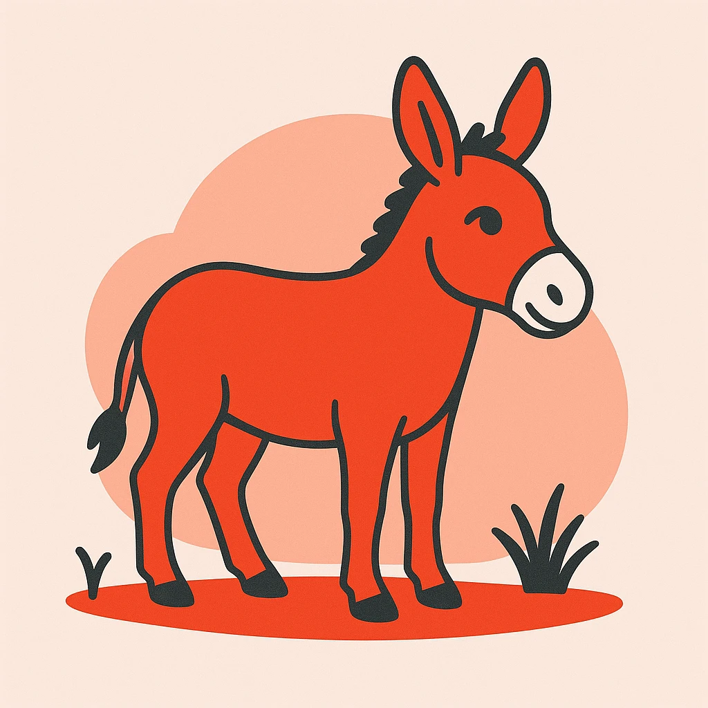 Donkey emoji