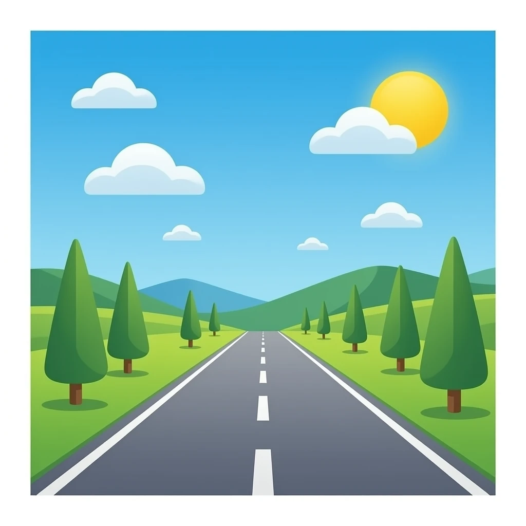 carretera emoji