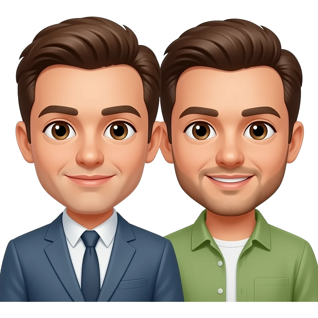 Men in love emoji