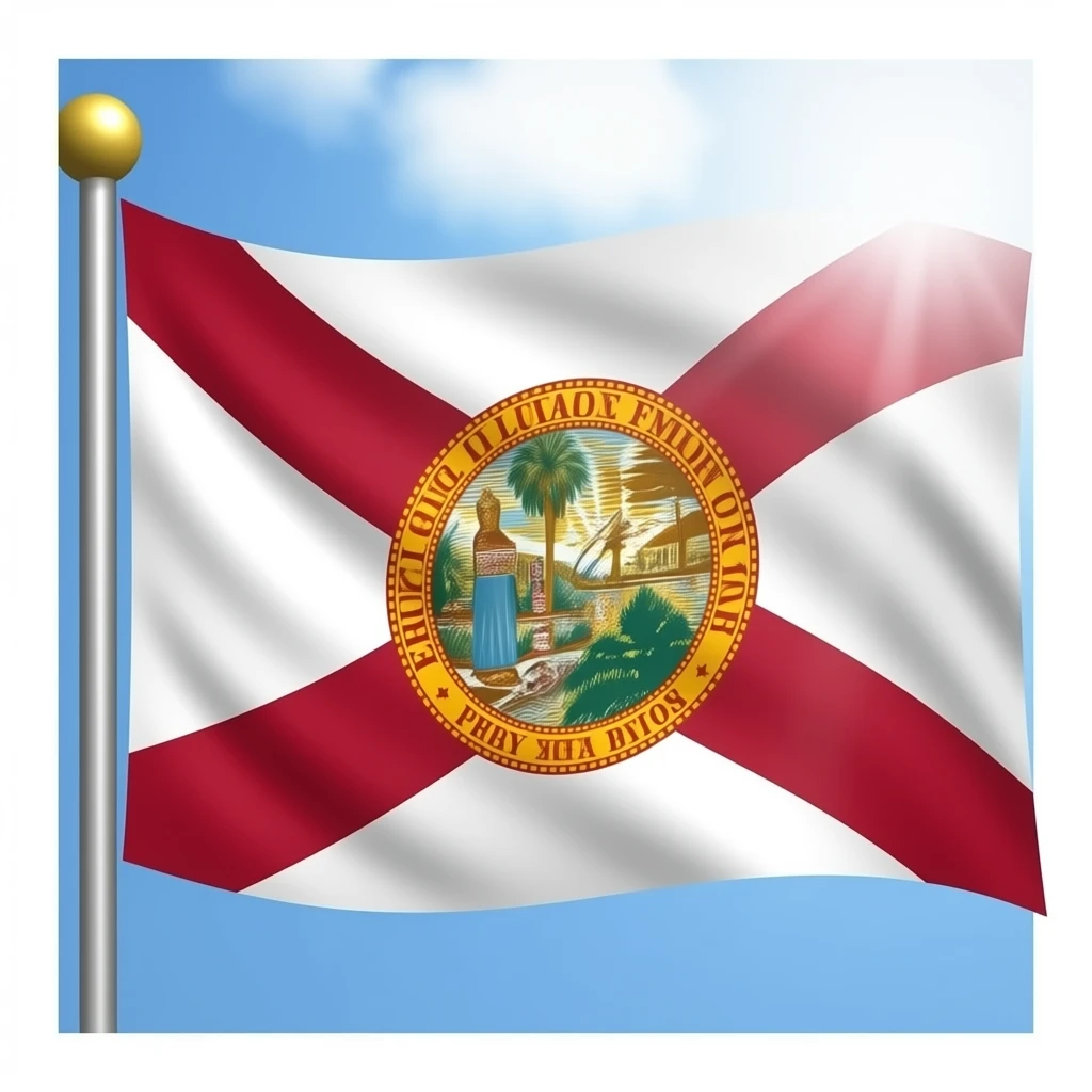 Florida flag map emoji