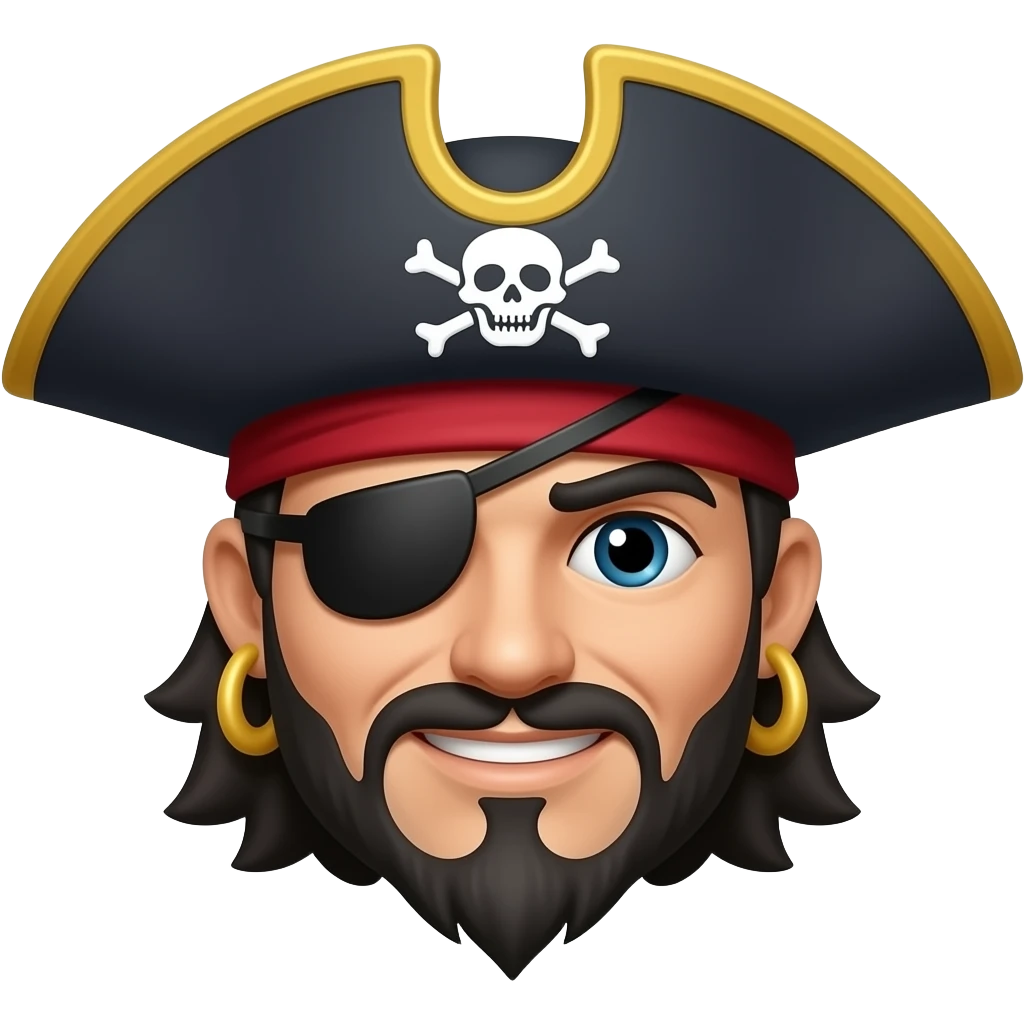 Pirate Face emoji