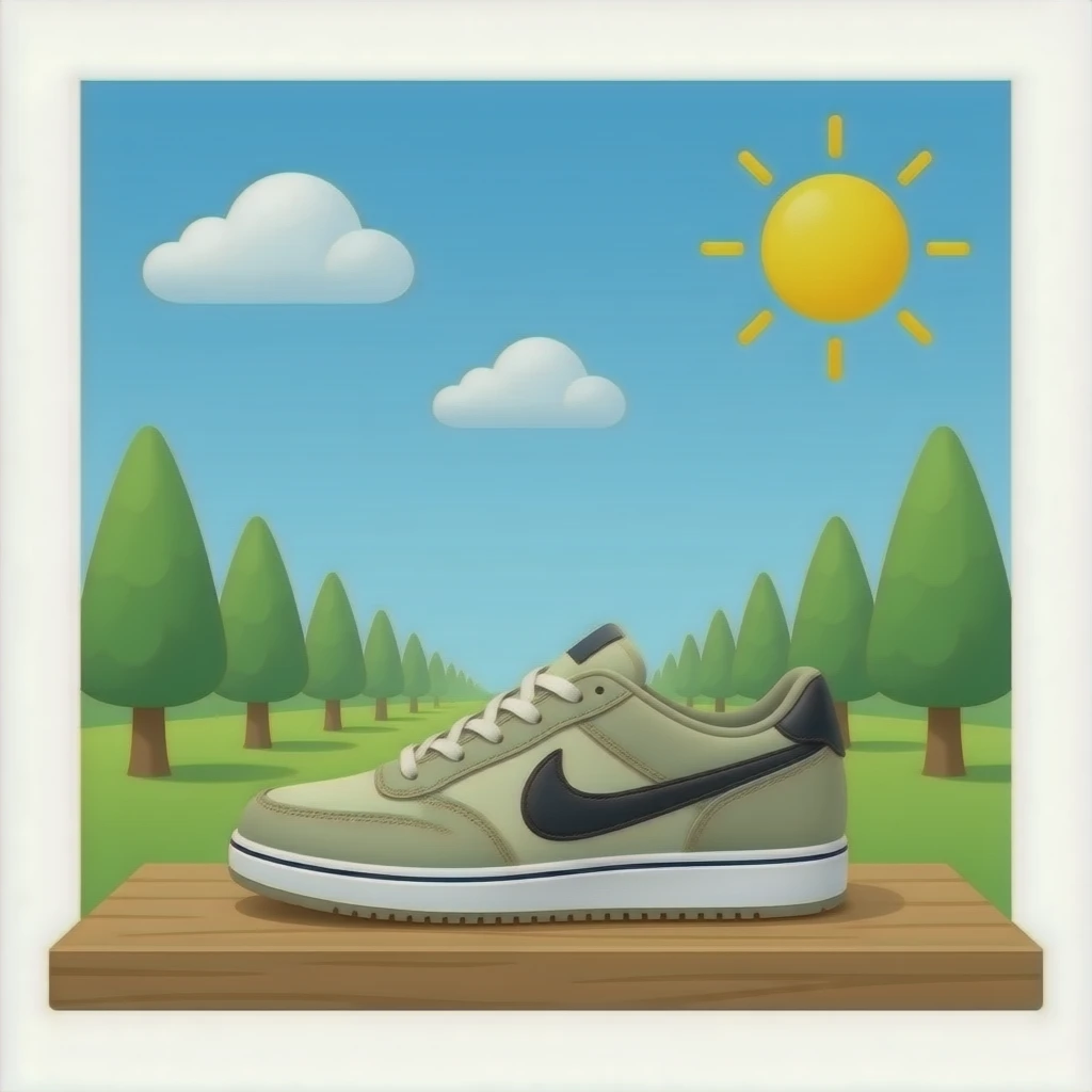 estante de zapatos emoji