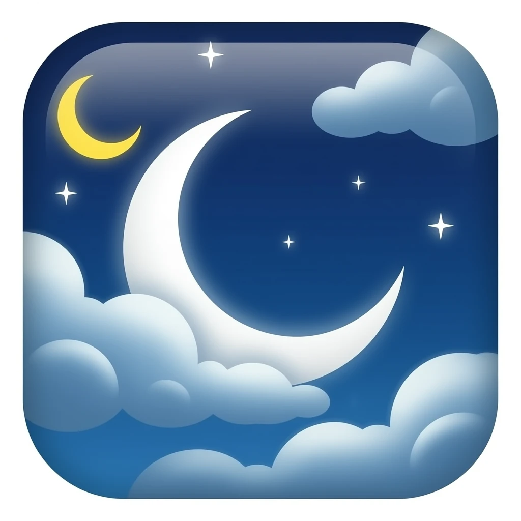 Crescent Moon emoji