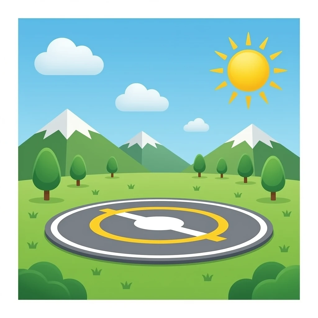 helipad emoji