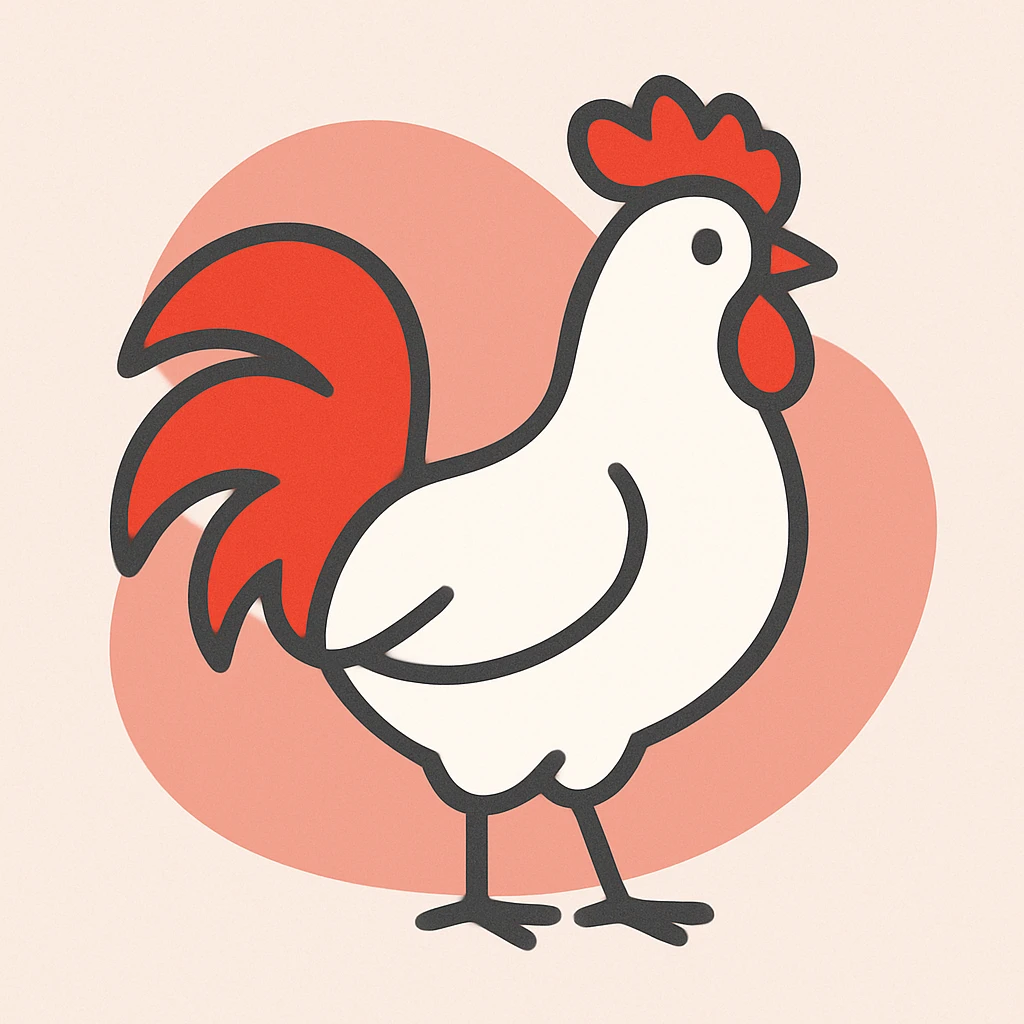 Rooster emoji