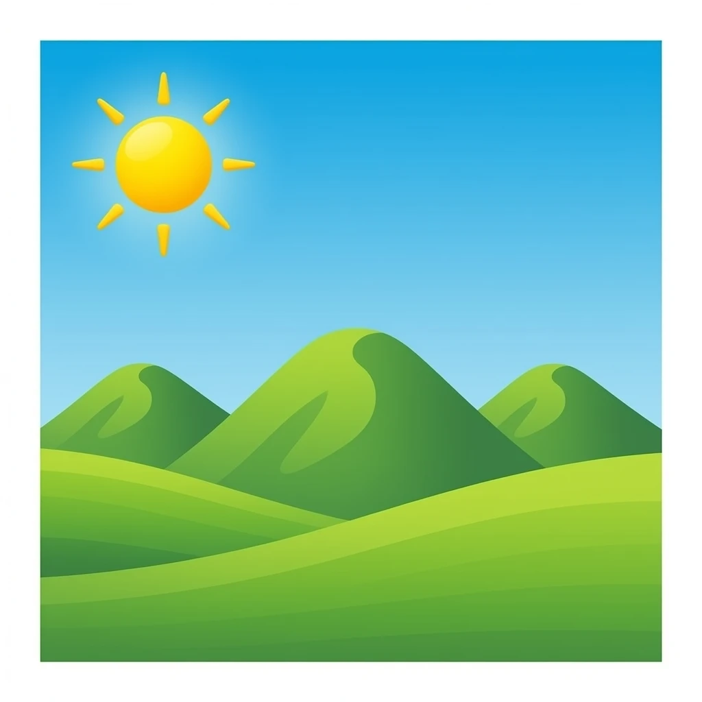 three hill emoji