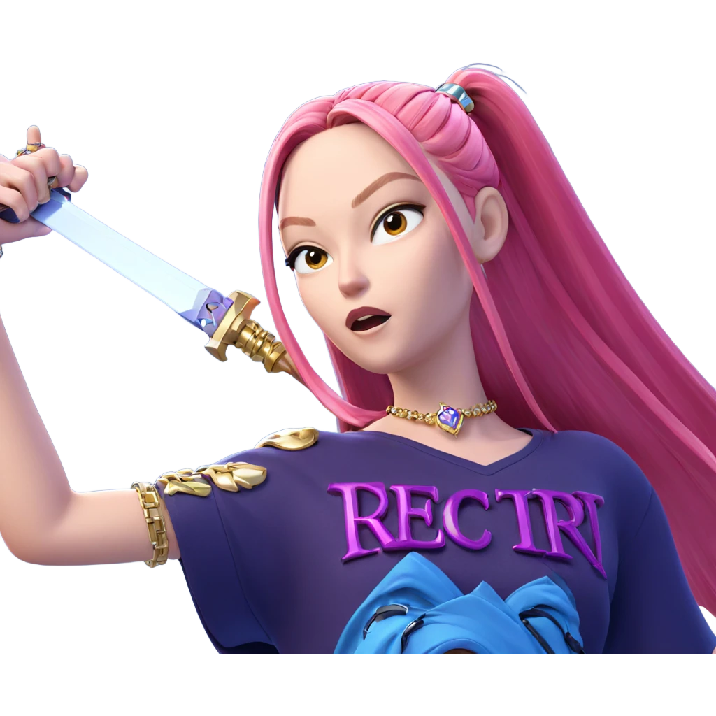 girl with jewelry and weapon emoji