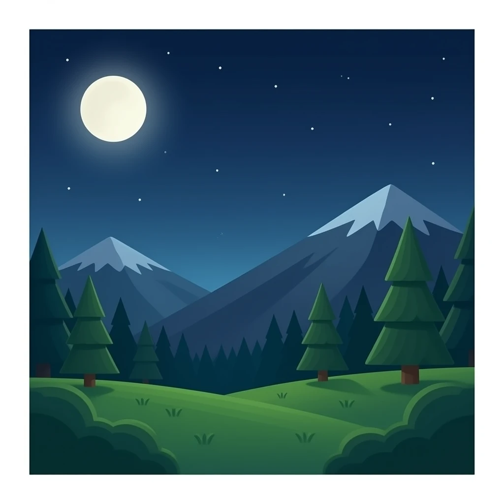 dark night emoji