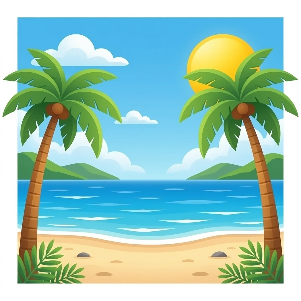 Playa emoji