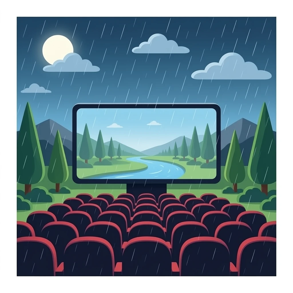 the packed movie theater emoji