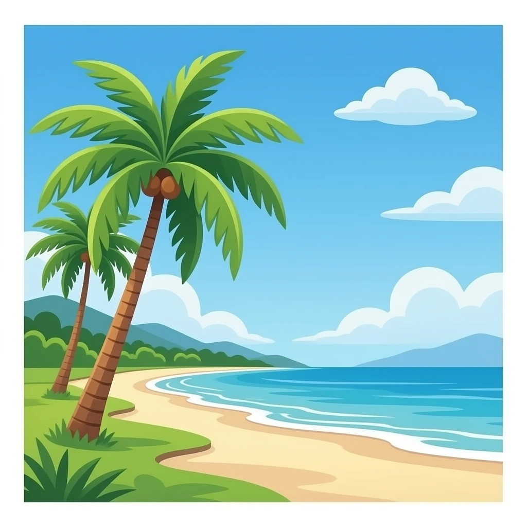 coconut tree emoji