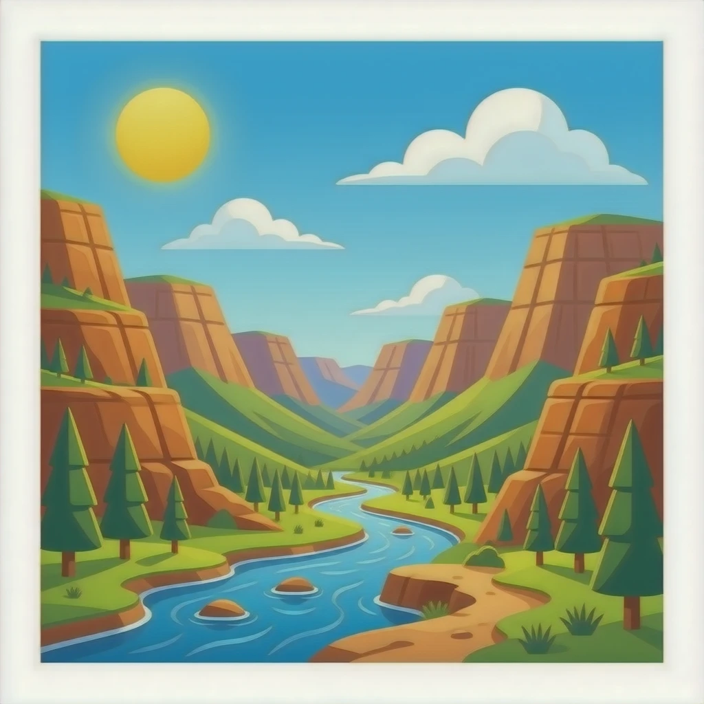 Canyon emoji