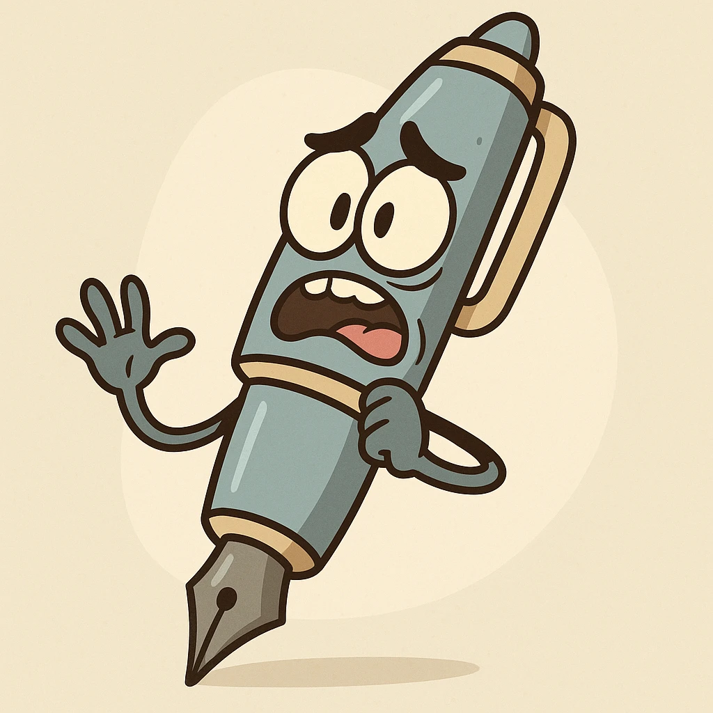 pen no human emoji