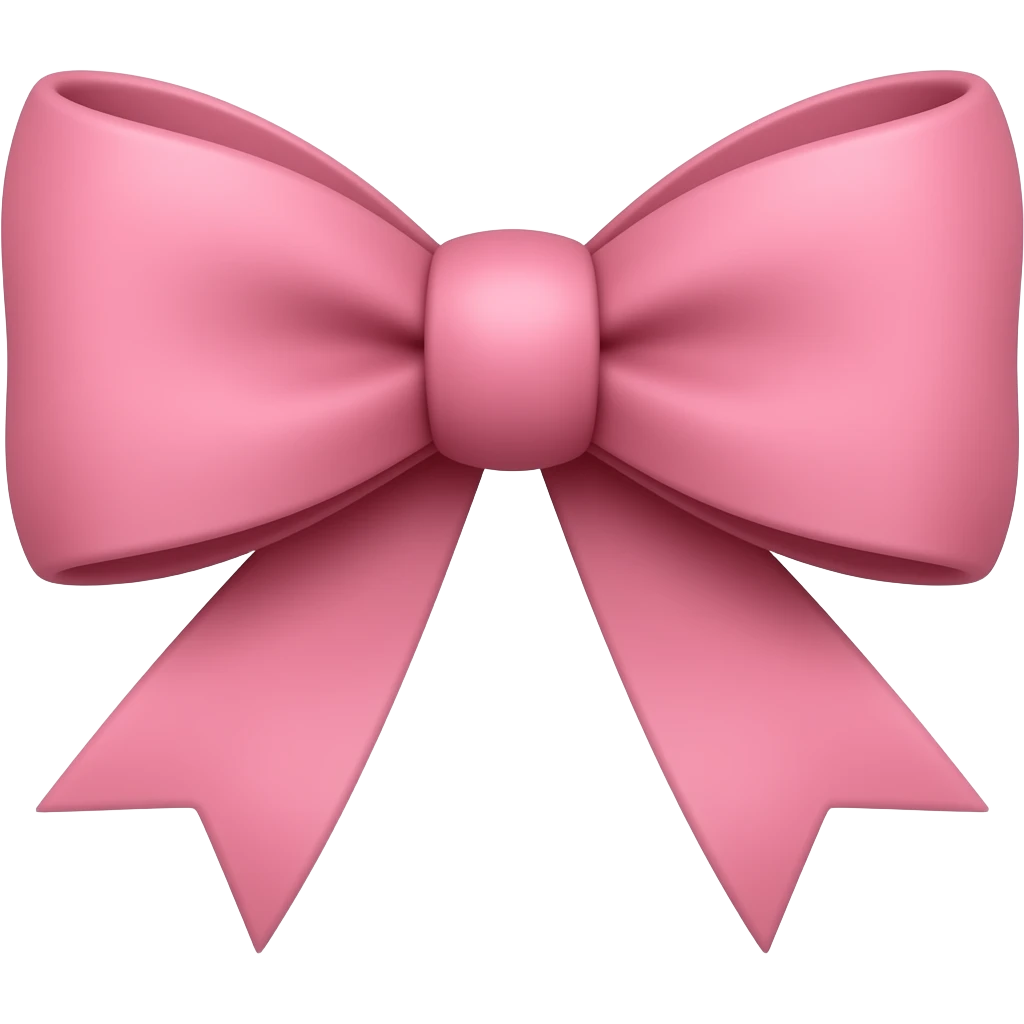laço pink emoji