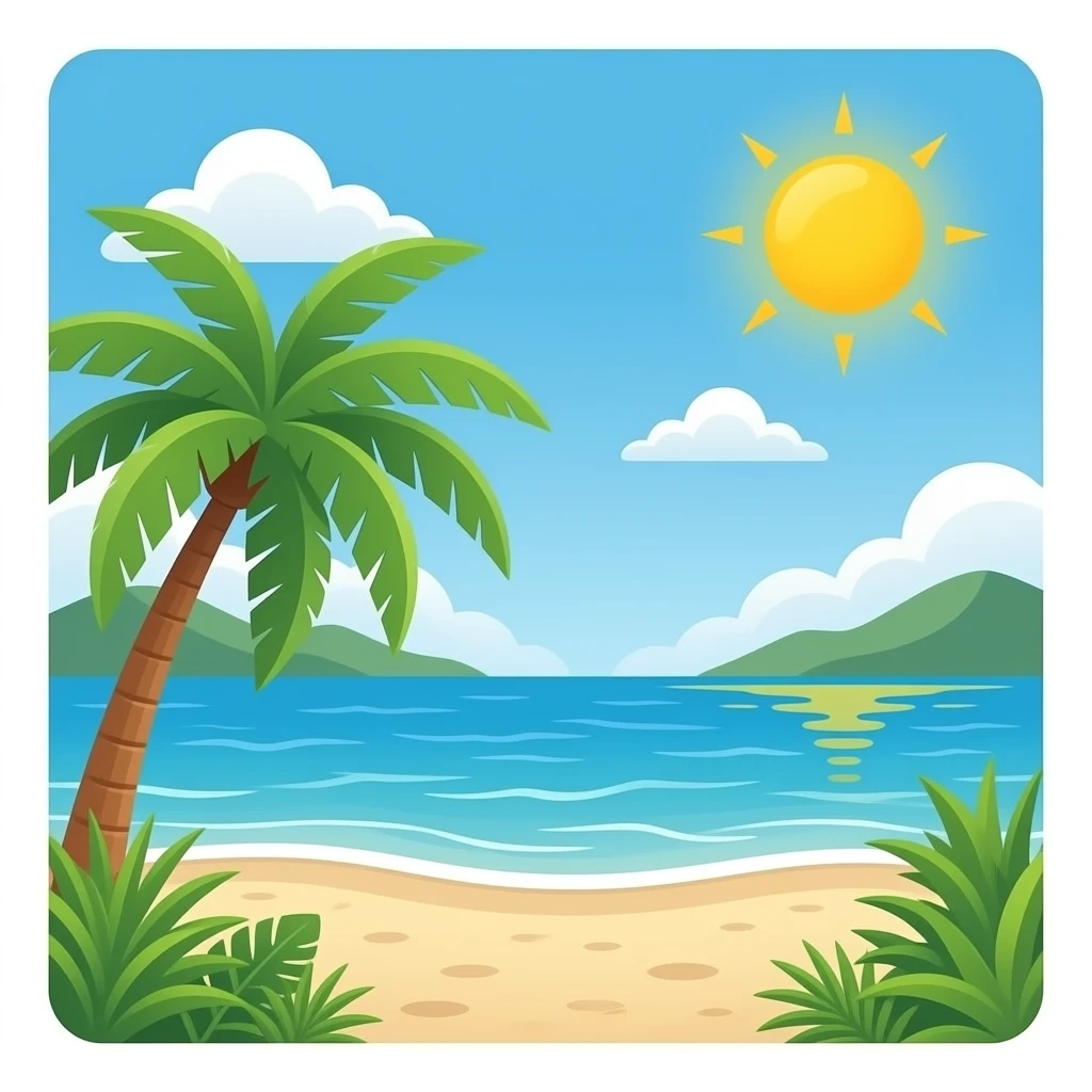 Playa emoji