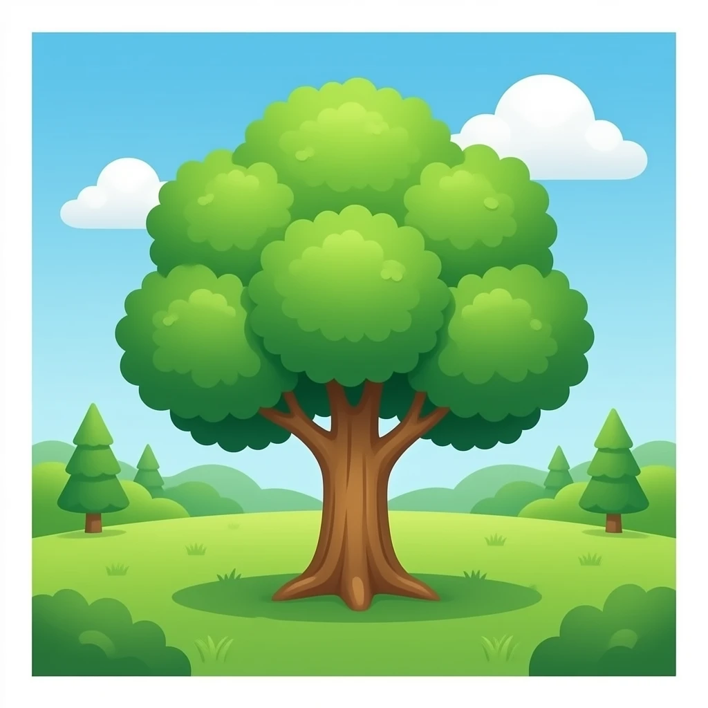 green tree emoji