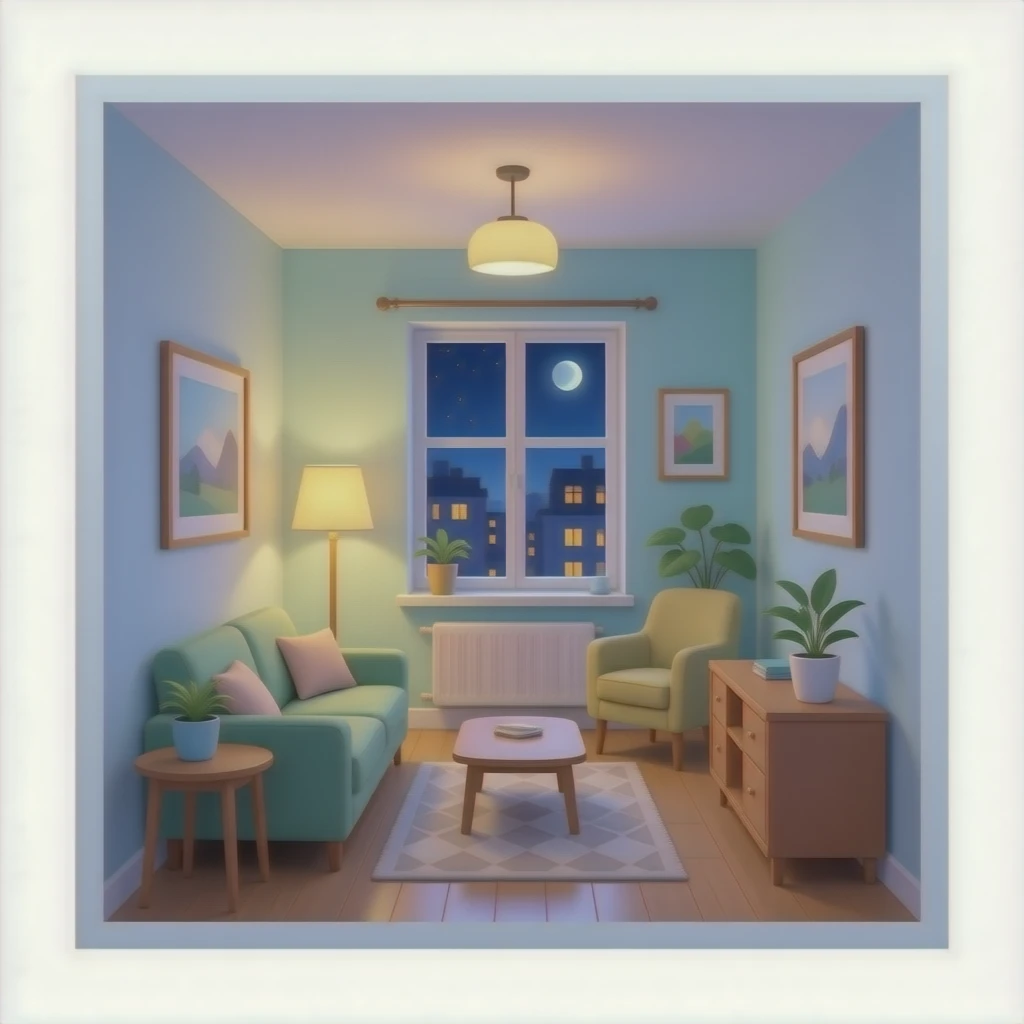 a little appartement cool emoji