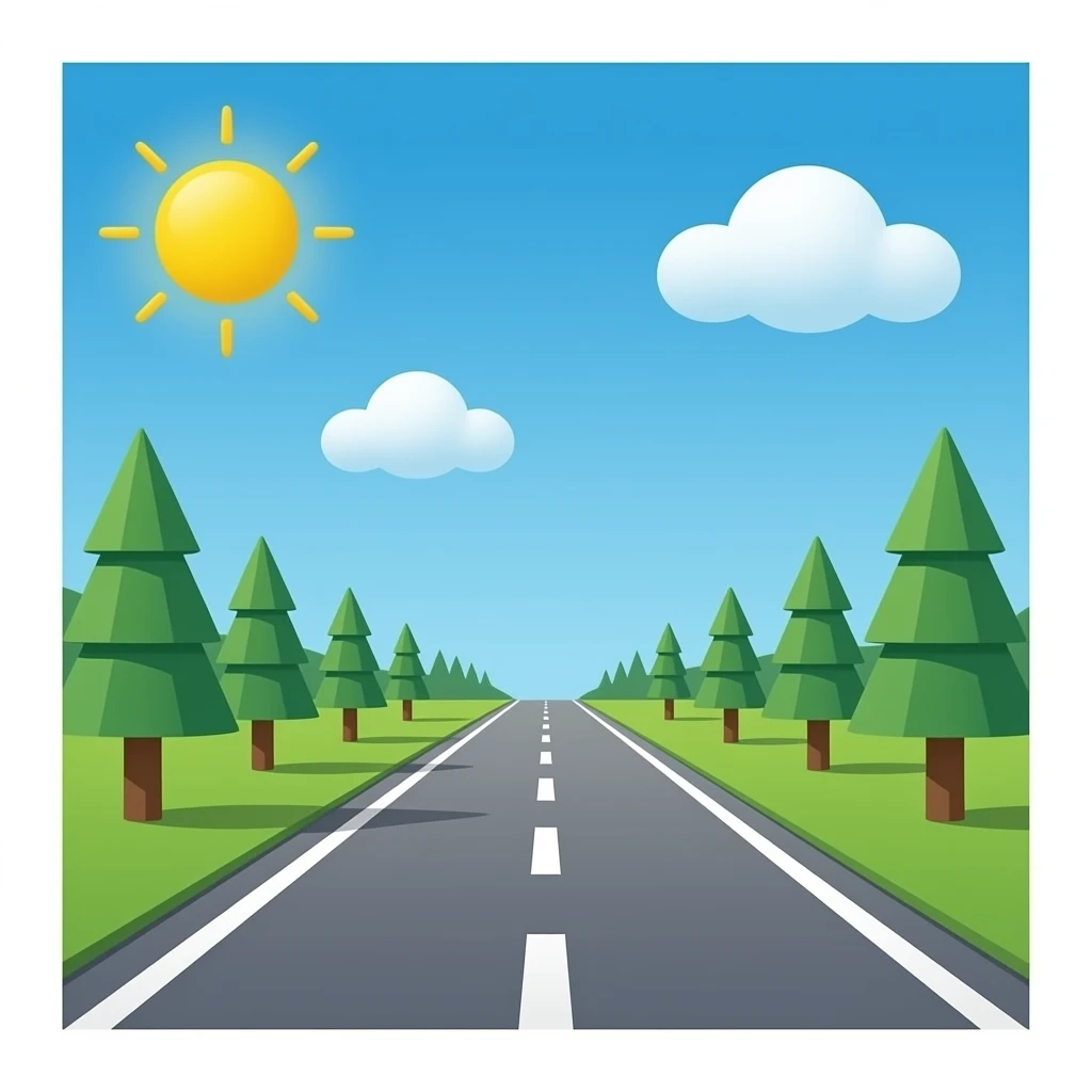 carretera emoji