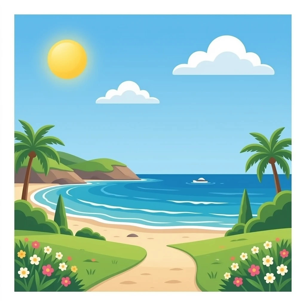 Seaside emoji
